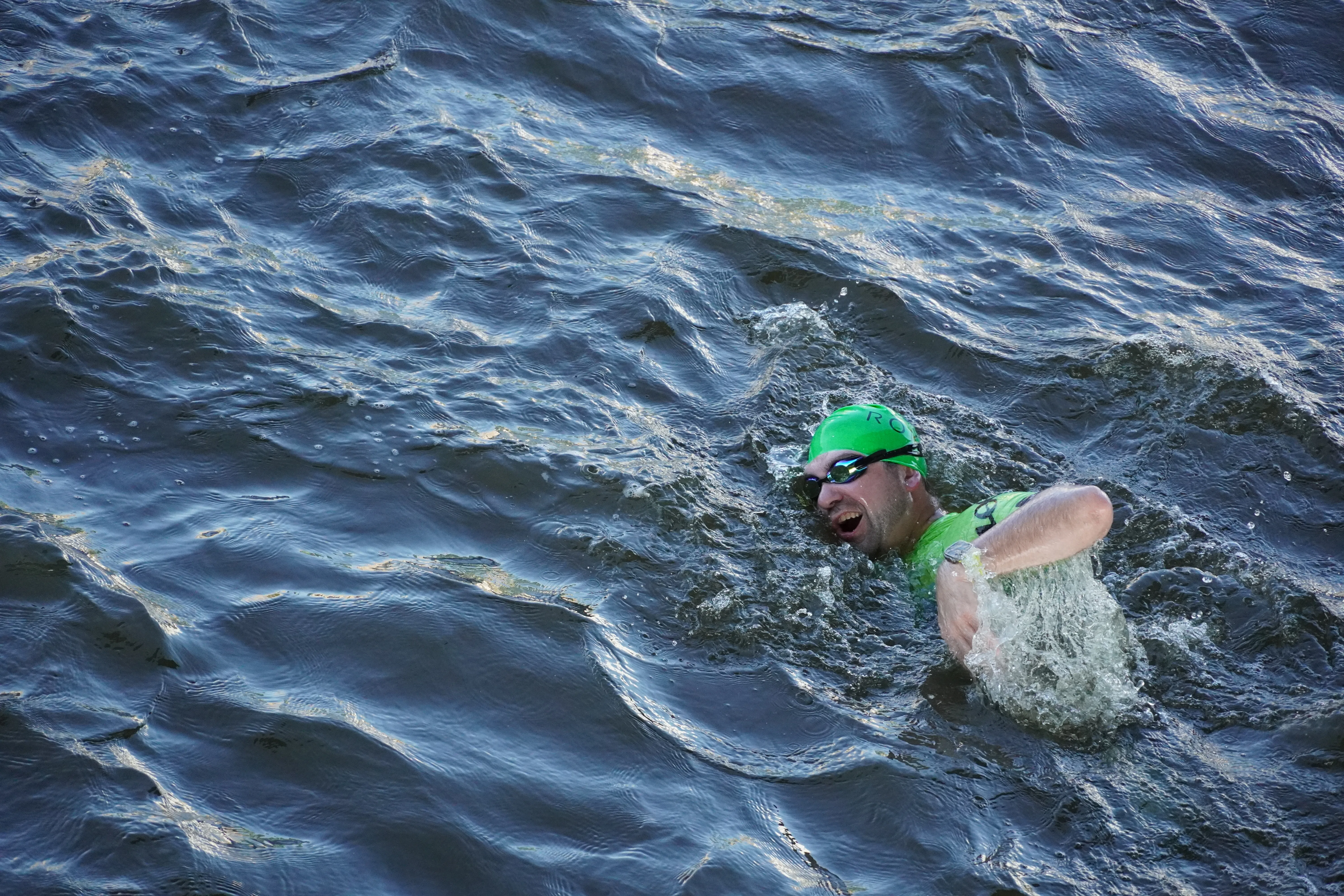 During the Swim