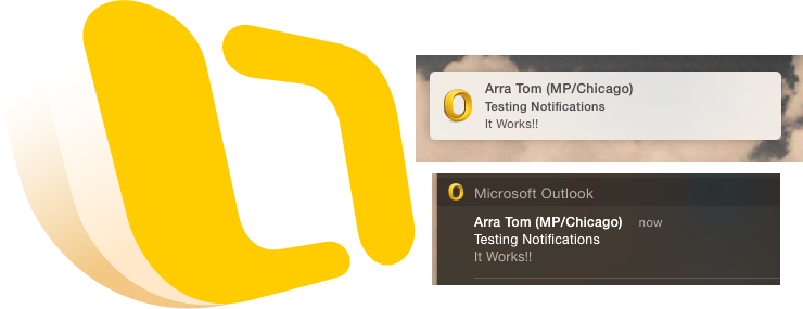 Outlook 2011 for Mac and Notification Center